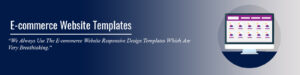 ecommrce website tamplates